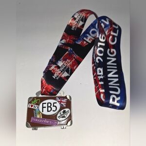 Hogwarts Running Club 2016 "FB5" Virtual Race Medal. Harry Potter Collectable